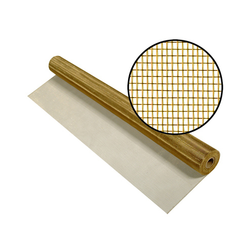 Insect Window Screen, Resists Salty Air, Bronze, 60-In. x 50-Ft.