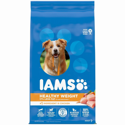 Iams 61089 Weight Control Dog Dry Food, 15-Lbs.