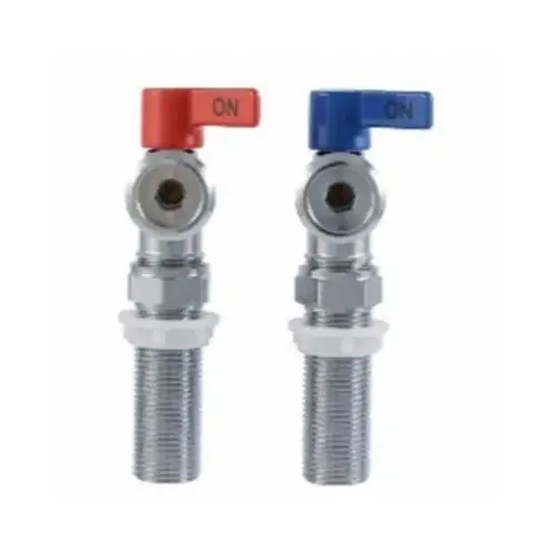 Washing Machine Valve, Quarter Turn, 1/2 x 3/4 In pair