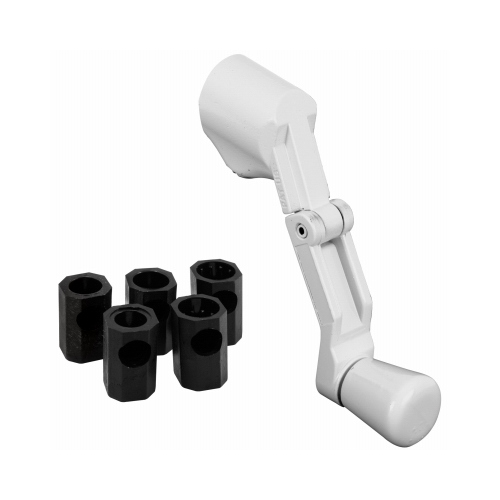 PrimeLine H 3962 Crank Handle, Zinc, Painted