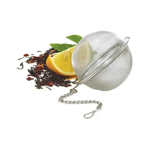 Norpro 5503 Tea Ball, Stainless Steel Mesh, 2-In.