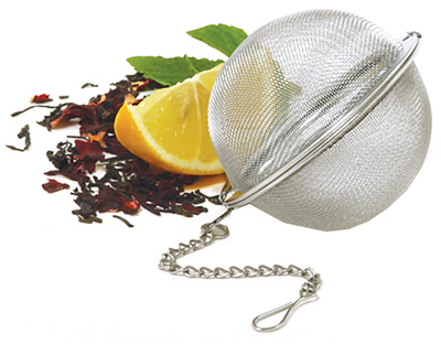 Norpro 5503 Tea Ball, Stainless Steel Mesh, 2-In.