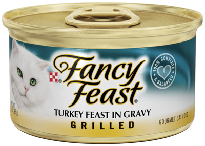 AMERICAN DISTRIBUTION & MFG CO 04061 Cat Food, Grilled Turkey, 3-oz. Can