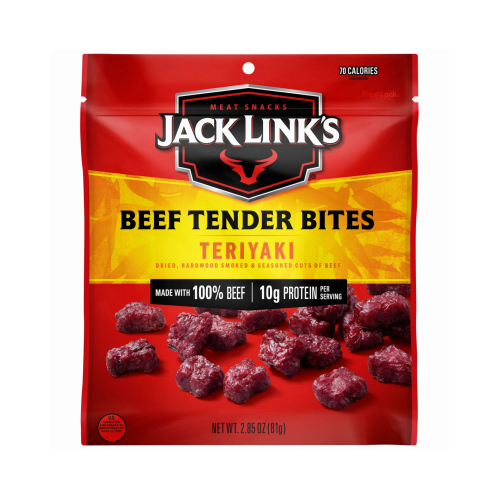 Jack Link's 10000008391 Tender Bite, Teriyaki Flavor, 2.85 oz