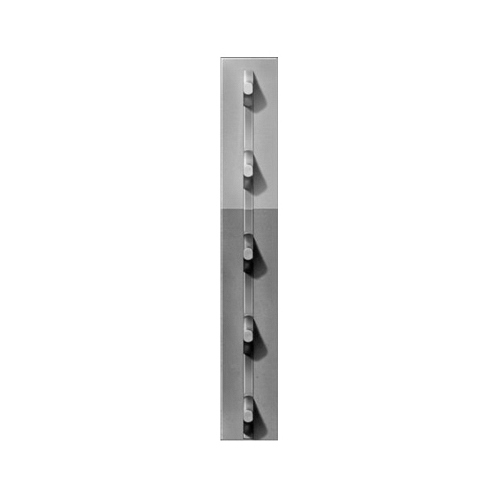 Studded T-Post, 6-1/2-Ft. x 1-1/3-In. Gray