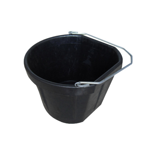 QINGDAO HUATIAN HAND TRUCK MR20QR/CRNBUCK-BLK Corner Bucket, Rubber, 20-Qts.