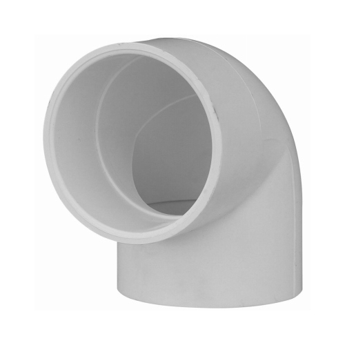 Schedule 40 PVC Ell Reducer, 90-Degree, White, 1 x 3/4-In., Slip x Slip