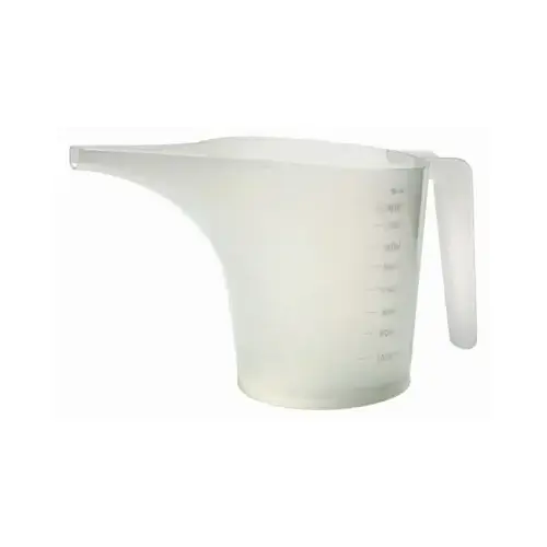 Norpro 3040 Funnel Measuring Pitcher, Plastic, 3.5-Cups