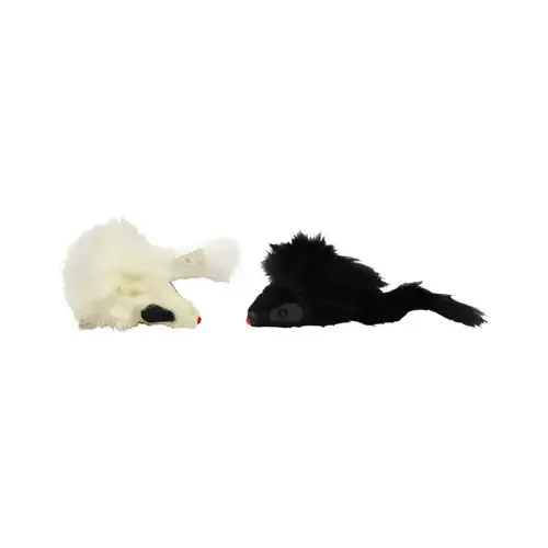 Plush Mice Cat Toy With Catnip, 2-Pk. Pair