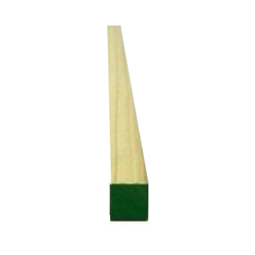 Madison Mill 444552-XCP16 Poplar Square Dowel, 1/2 x 36-In. - pack of 16