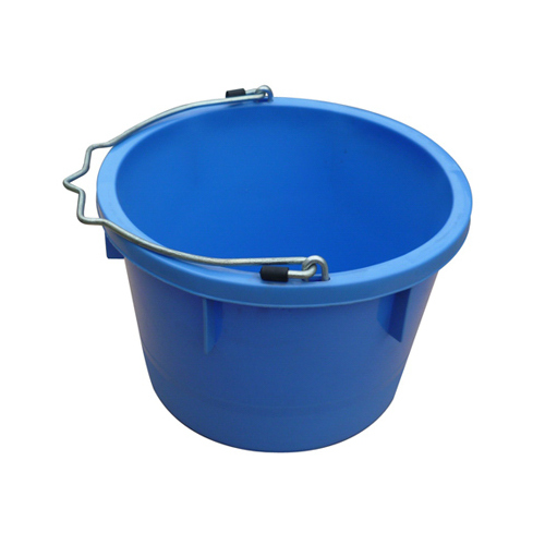 QINGDAO HUATIAN HAND TRUCK MR8QP/UB-SKYBLU Utility Bucket, Baby Blue Resin, 8-Qts.