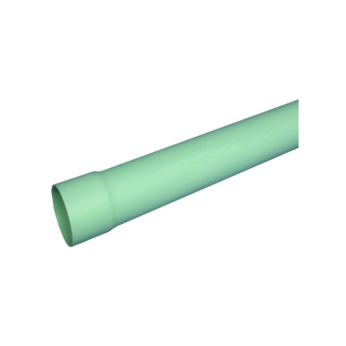 SDR 35 PVC Solid Sewer & Drain Pipe, 4-In. x 10-Ft.