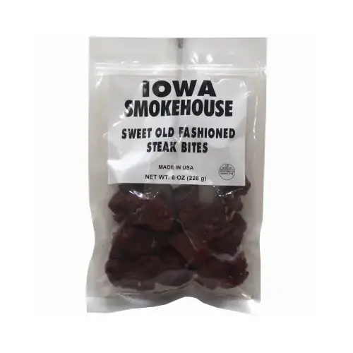 Steak Bites Sweet Old Fashioned Jerky, 8-oz. - pack of 18