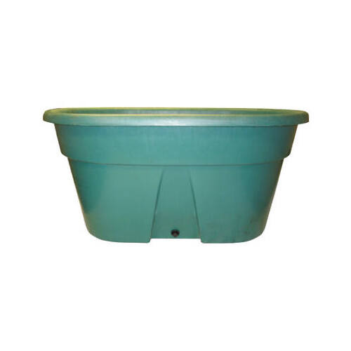 HIGH COUNTRY PLASTICS AQ-100-09 Water Tank, Aqua Green, 100-Gallons