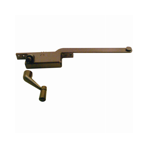 Casement Window Operator, Left Handed, Square Body, 8 In.