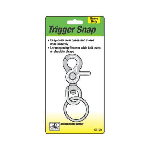 Trigger Snap, Nickel - pack of 5