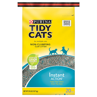 AMERICAN DISTRIBUTION & MFG CO 10770 Cat Litter, Immediate Odor Control, 20-Lb. Bag