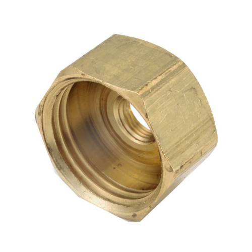 Anderson Metals 757411-1202 3/4-Inch Female Garden Hose x 1/8-Inch Female Iron Pipe Brass Adapter