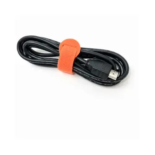 Wrap-It Storage 410-8MC Self-Gripping Cable Ties, Reusable, Multi Color, 1/2 x 8 In pack of 10