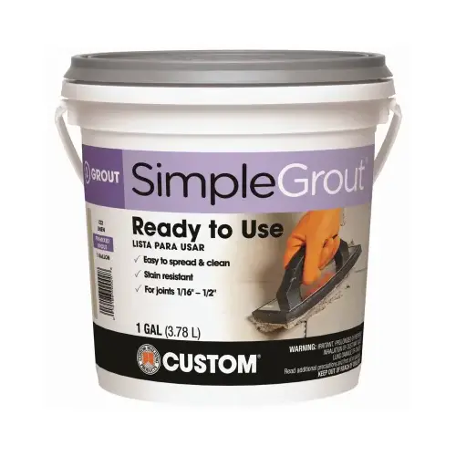 Simplegrout Gallon Linen Pre-Mixed Tile Grout