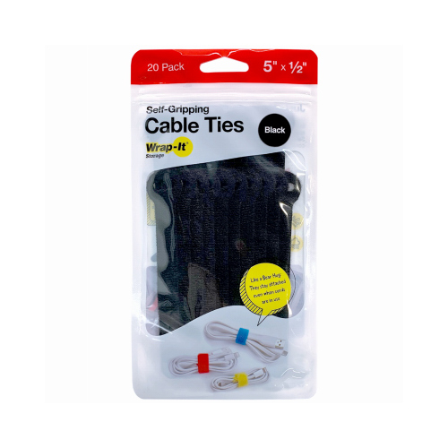 5" BLK Cable Tie - pack of 120