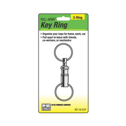 Key Ring, Nickel Brass