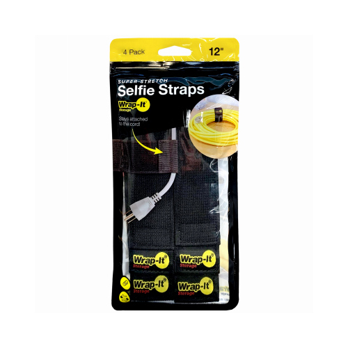 Wrap-It Storage 704-SE-12B 12" Selfie Strap