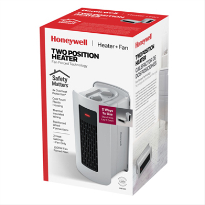 HELEN OF TROY CODML HHF250 Two Position Heater, 1100-Watts, Thermostat Control