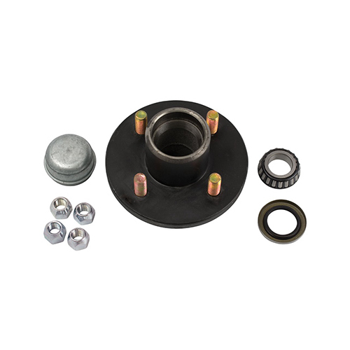 BT8 Spindle Replacement 4-Bolt Trailer Wheel Hub Kit