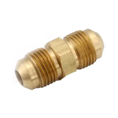 Pipe Union, 3/8 in, Flare, Brass, 1000 psi Pressure - pack of 10