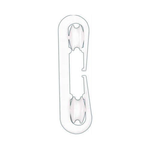 Clothesline Spacer, 7 in OAD, Plastic