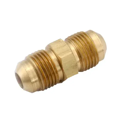 Brass Flare Union, Lead-Free, 1/4 x 1/4-In.