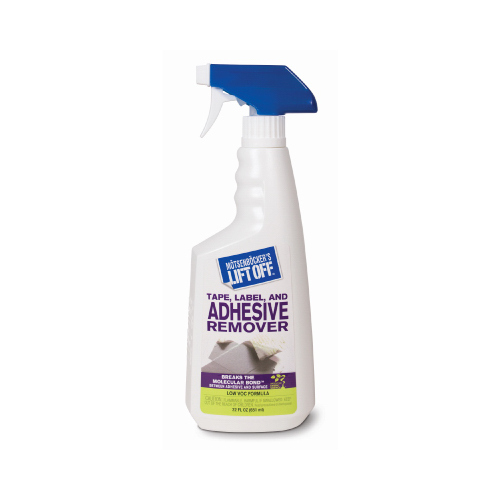 Adhesive Remover, Liquid, Pungent, Clear, 22 oz, Bottle