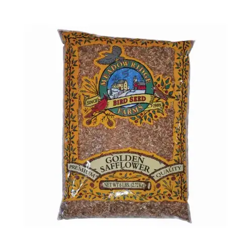 JRK SEED B200806 Wild Bird Food, Golden Safflower, 6-Lbs.