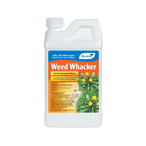 Monterey Lawn & Garden LG5285 Weed Whacker Weed Killer 3-Way Herbicide, Qt. Concentrate