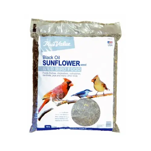 JRK SEED B115910 Black Sunflower Bird Seed, 10-Lb.