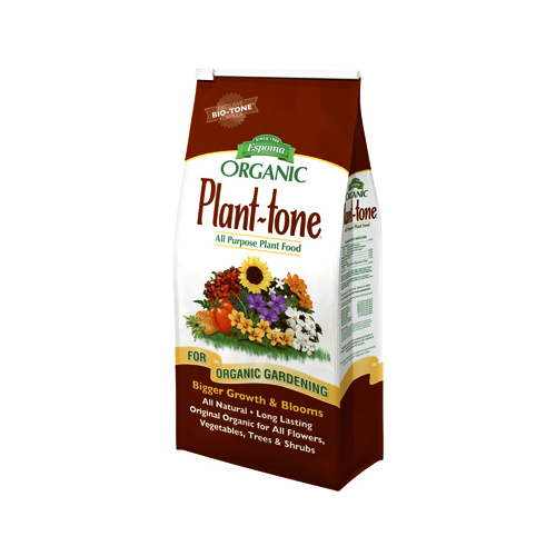 Espoma PT8 Plant-tone Plant Food, 8 lb, Granular, 5-3-3 N-P-K Ratio