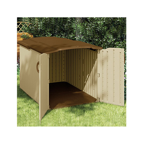 Glidetop Storage Shed, Resin, 57.5 x 79 x 58-In., 98-Cu. Ft.