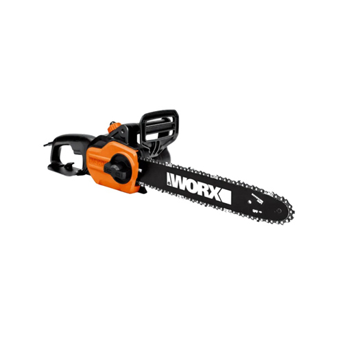 Chainsaw, 8 A, 120 V, 28 in Cutting Capacity, 14 in L Bar/Chain, 3/8 in Bar/Chain Pitch