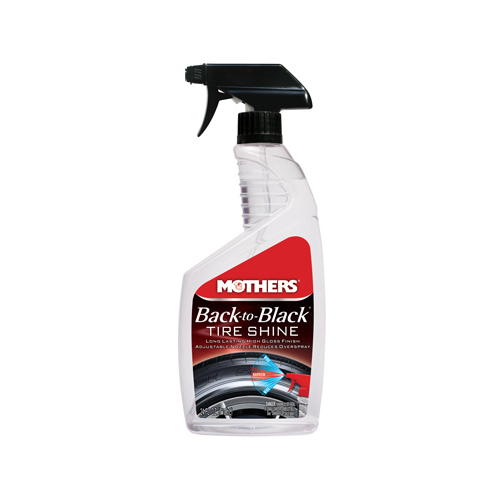 MOTHERS POLISH CO 06924 Back To Black Tire Cleaner, 24-oz.