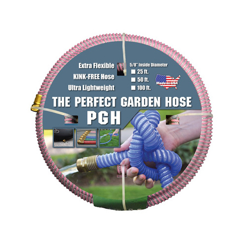 JGB ENTERPRISES INC 001-0100-0600 Perfect Garden Hose, Pink, 5/8-In. x 50-Ft.