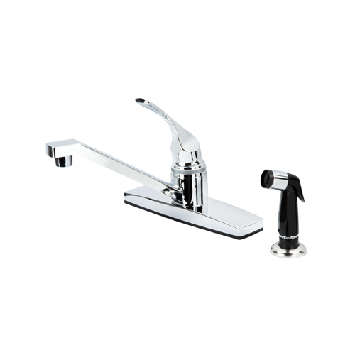 LDR 012 1405CP-CG Single-Handle Kitchen Faucet, Side Spray, Chrome