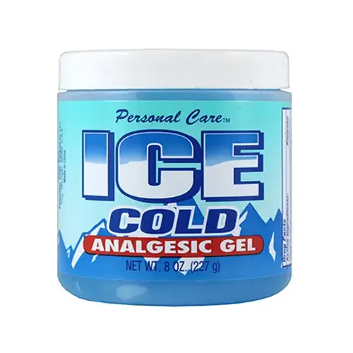 DELTA BRANDS, INC. 90346-12 Ice Cold Analgesic Gel, 8-oz.