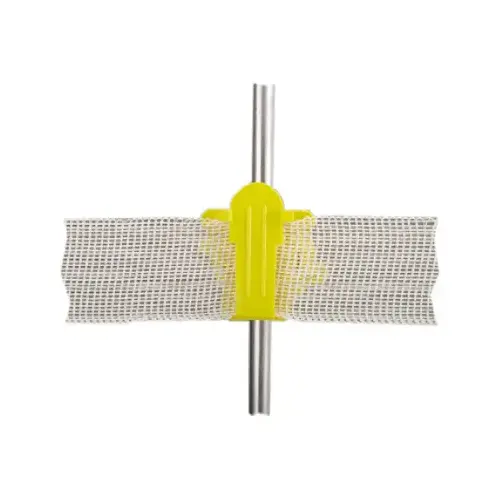 Dare Products 2336-25 Electric Fence Insulator, Round Post, Western Style, Yellow - pack of 25