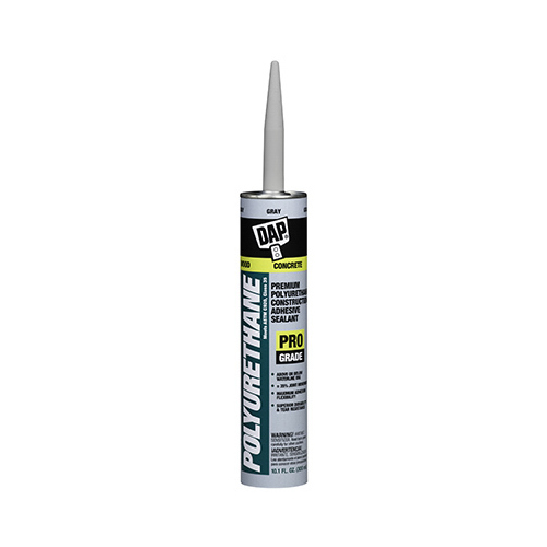 Adhesive / Sealant Gray Paste 10.1 fl oz Cartridge - pack of 12