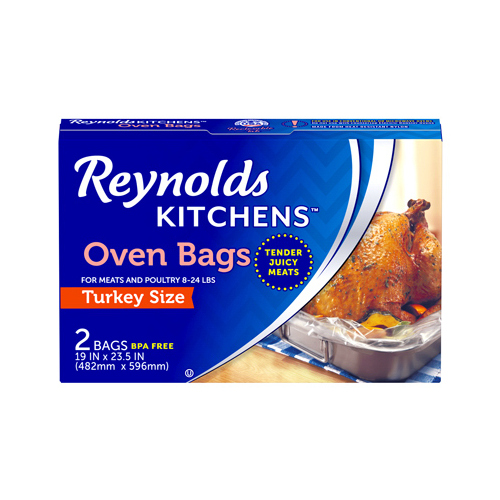 REYNOLDS CONSUMER PRODUCTS 1001090000510 Oven Cooking Bag, Turkey Size, 2-Ct.
