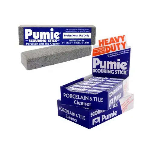 U.S. Pumice Company JAN-12 Heavy-Duty Scouring Stick Gray