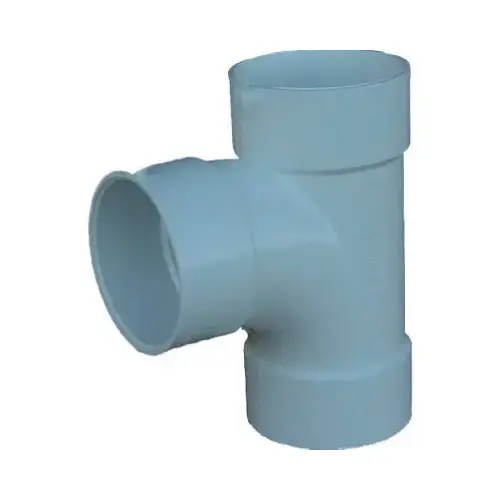 Schedule 30 PVC DWV Sanitary Tee, Schedule 30, 3-In.