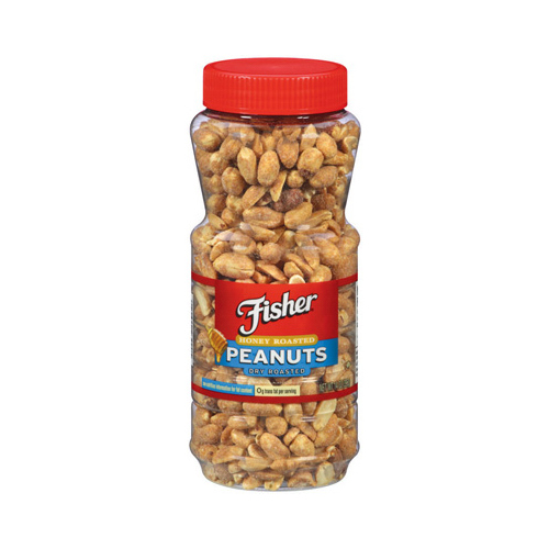 Dry Honey Roasted Peanuts, 14-oz. jar - pack of 12