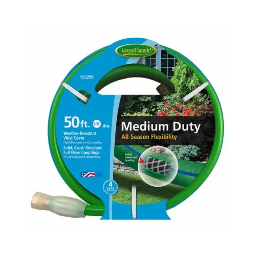 All-Weather Garden Hose, Medium-Duty, 5/8-In. x 50-Ft.